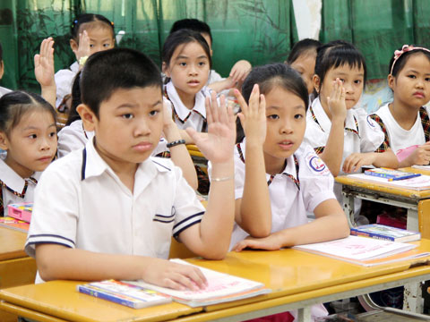Không chấm điểm học sinh tiểu học liệu có hữu hiệu